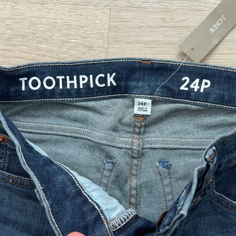J. Crew Skinny Jeans - Dark Blue - Picture 4 of 4